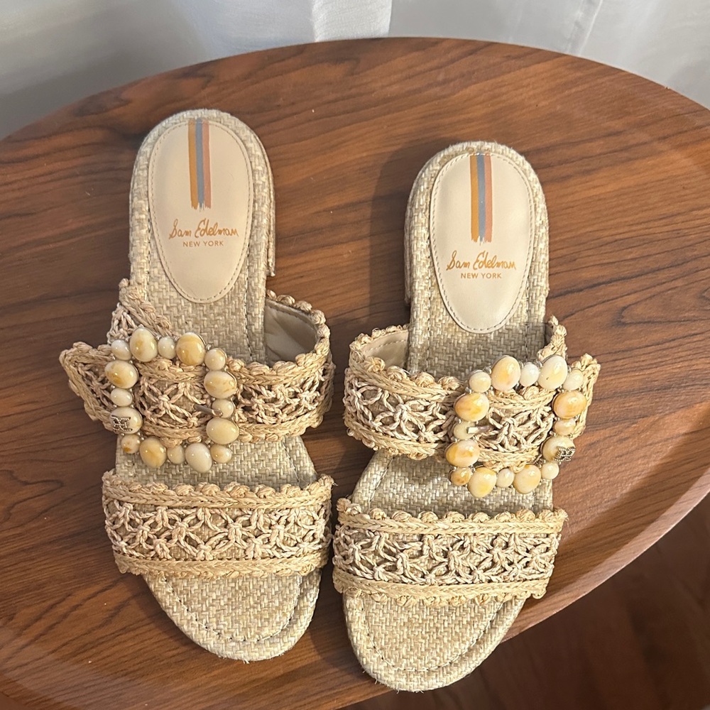 Sam Edelman Elissa Tan Woven Women's Sandals